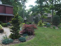 Garden Barn Installed Landscape