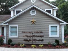 Garden Barn Installed Landscape